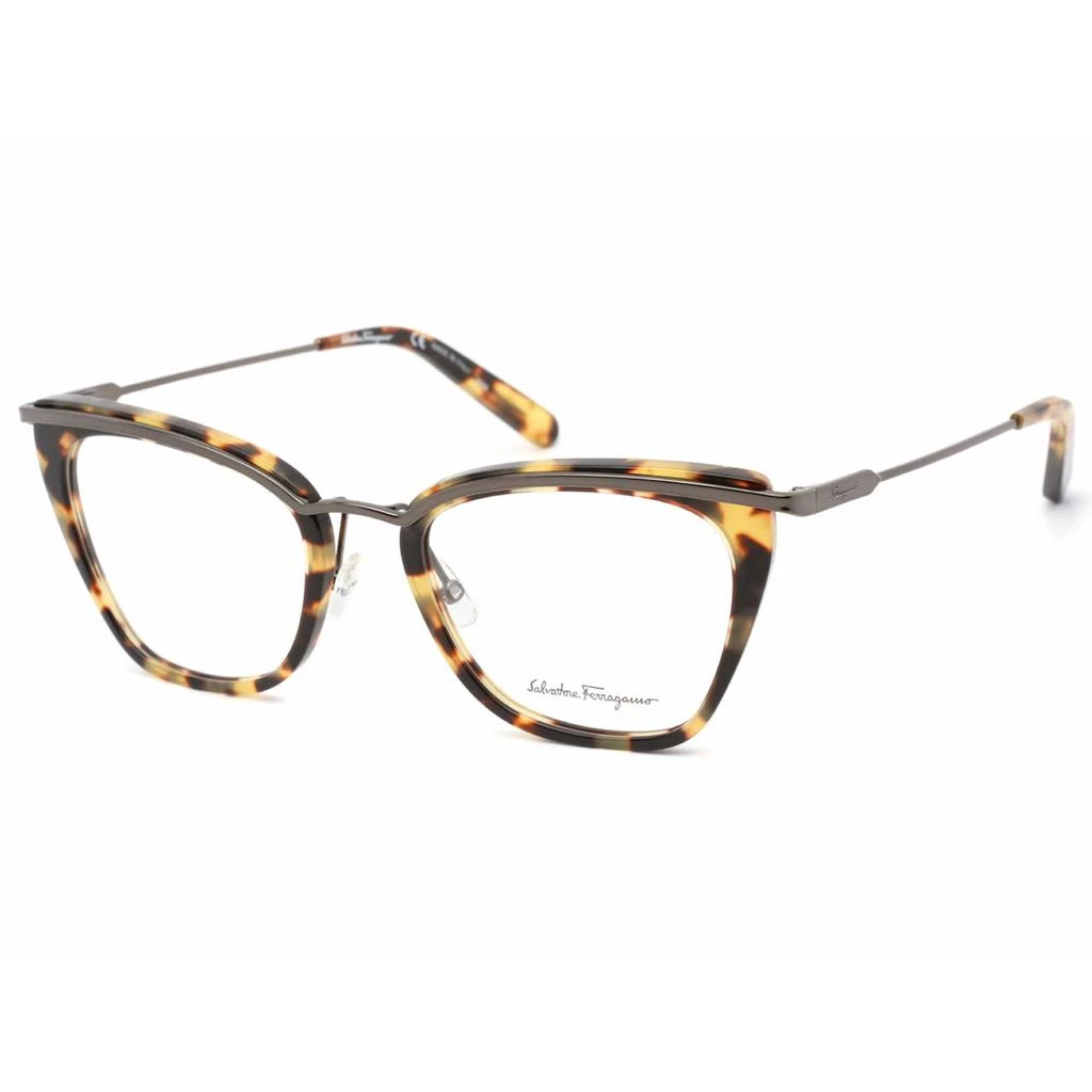 商品Salvatore Ferragamo|Salvatore Ferragamo Women's Eyeglasses - Tokio Tortoise/Ruthenium Frame | SF2205 285,价格¥502,第1张图片