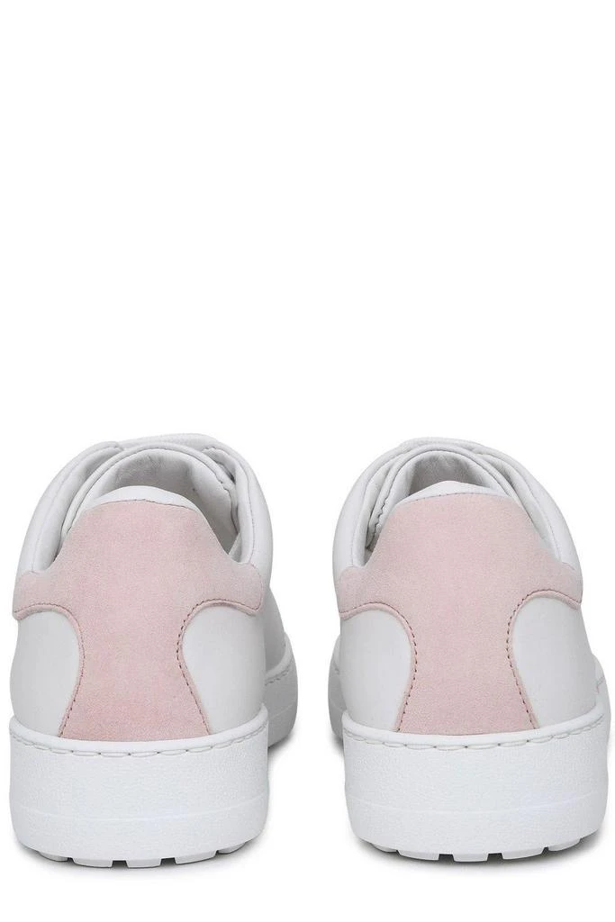 商品Salvatore Ferragamo|Ferragamo Logo Printed Lace-up Sneakers,价格¥2911,第3张图片详细描述
