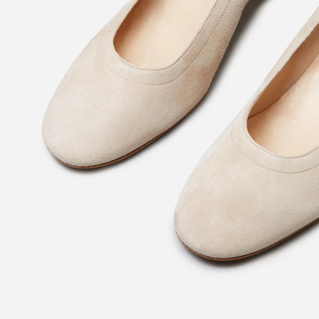 商品Everlane|The Day Heel 麂皮方跟鞋,价格¥1068,第4张图片详细描述
