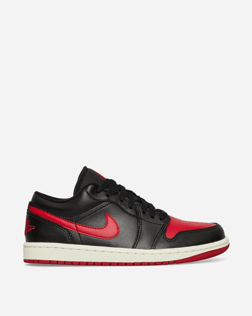 商品Jordan|WMNS Air Jordan 1 Low Sneakers Black / Gym Red,价格¥547,第2张图片详细描述