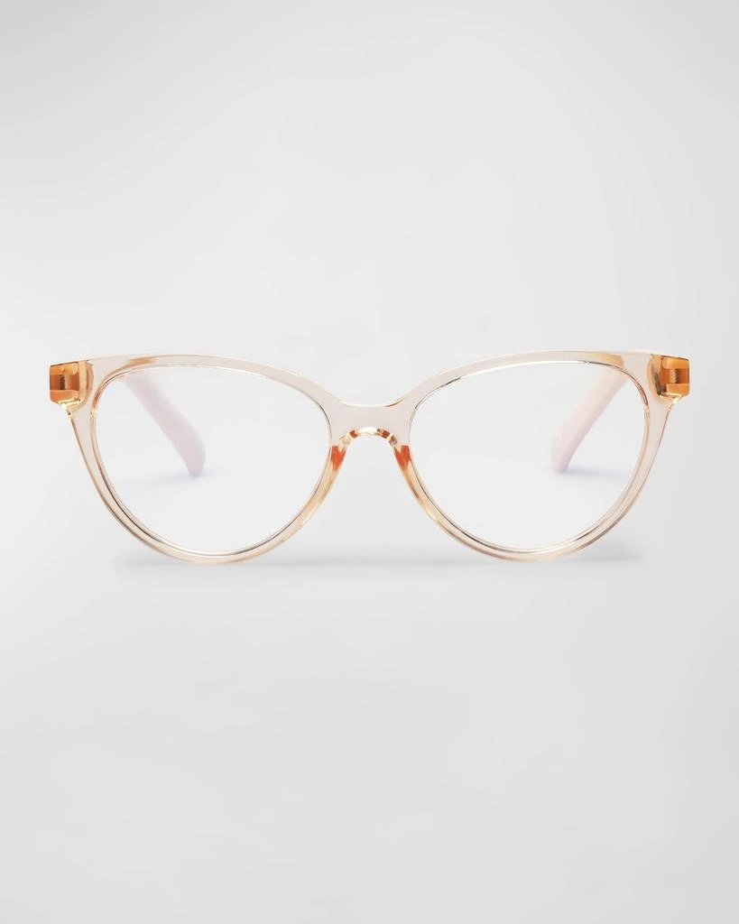 商品The Book Club|The Art of Snore Cat-Eye Reader Glasses,价格¥309,第2张图片详细描述