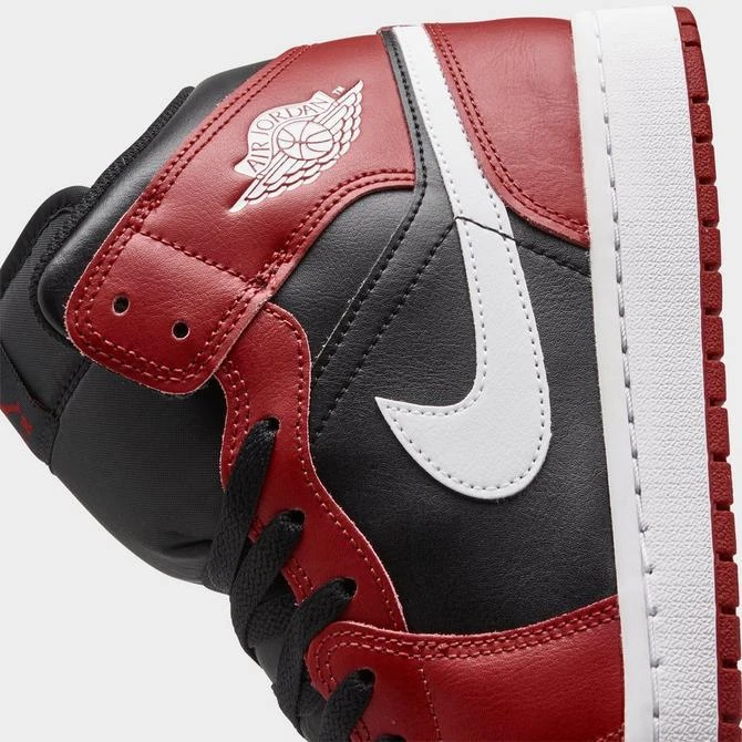 商品Jordan|Men's Air Jordan Retro 1 Mid Casual Shoes,价格¥607,第3张图片详细描述