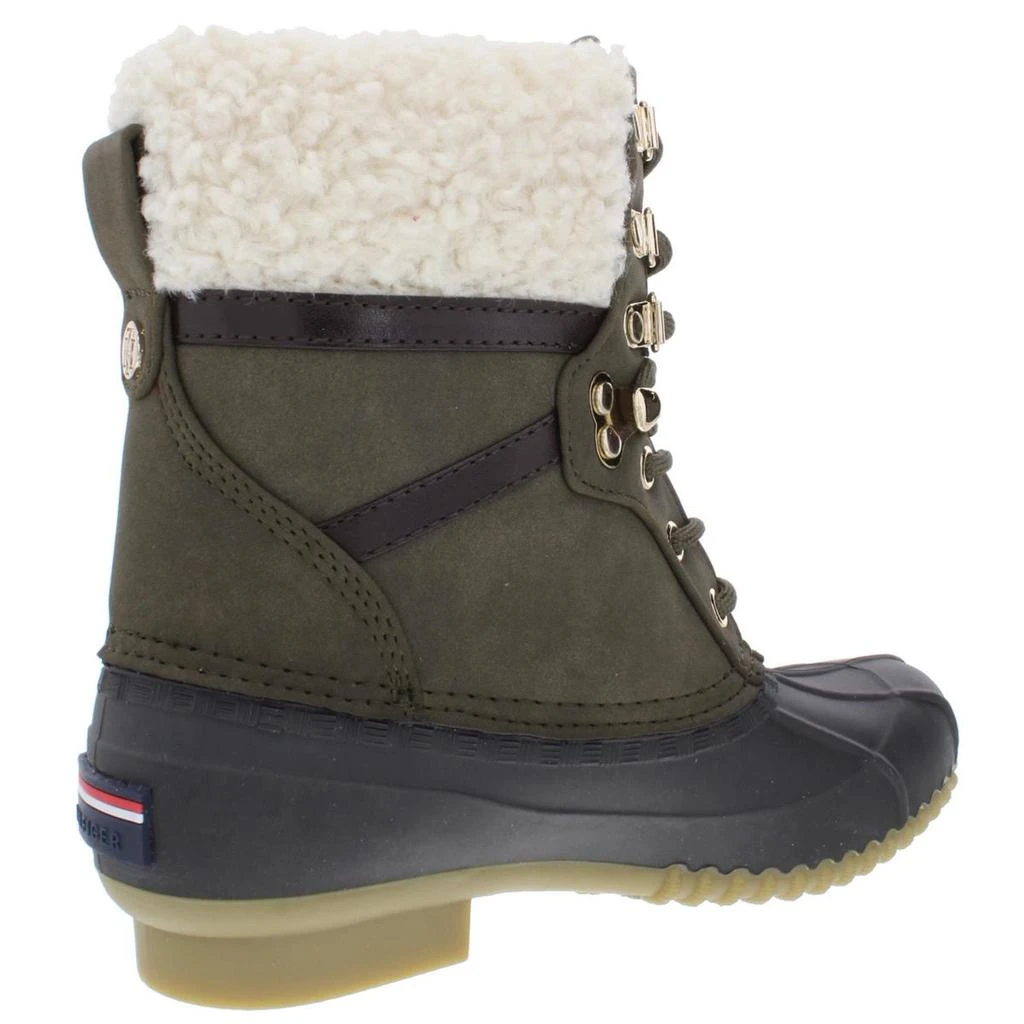 商品Tommy Hilfiger|Tommy Hilfiger Womens Rian Faux Leather Ankle Rain Boots,价格¥127,第5张图片详细描述