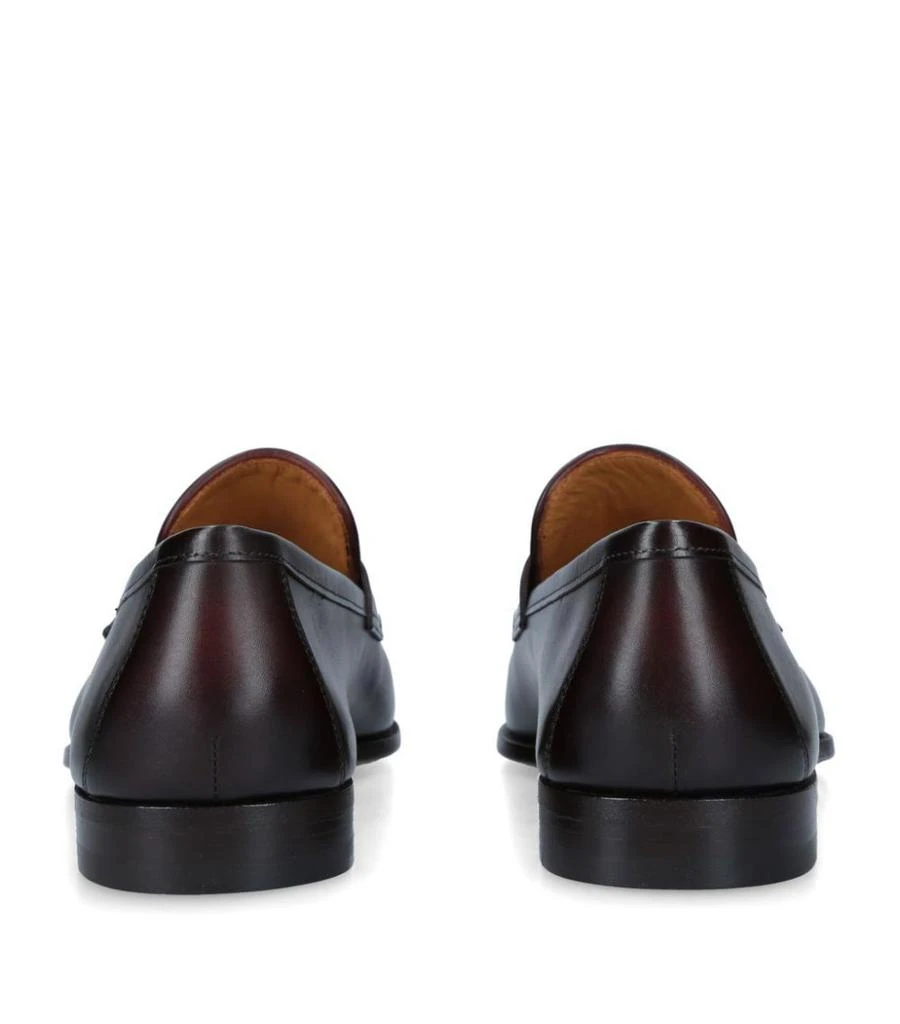 商品Magnanni|Leather Delos Dress Loafers,价格¥3278,第2张图片详细描述