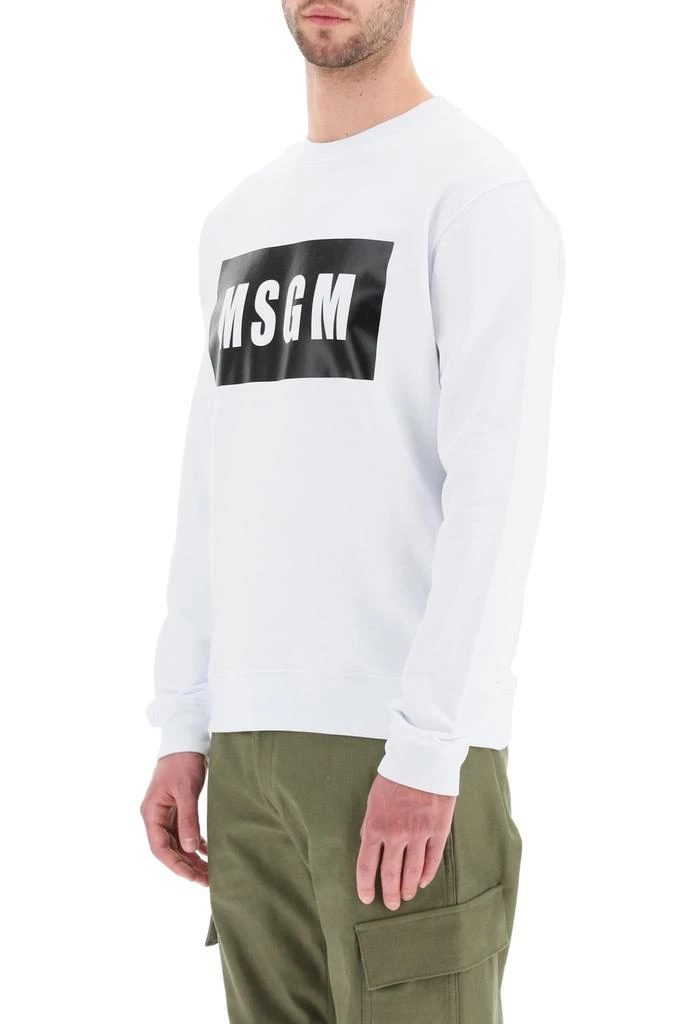 商品MSGM|MSGM Logo Print Crewneck Sweatshirt,价格¥1010,第4张图片详细描述