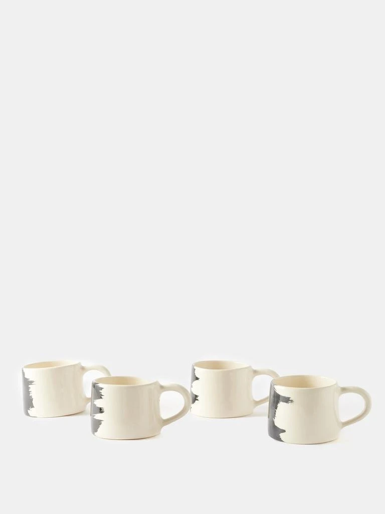 商品The Conran Shop|Set of four Mono ceramic mugs,价格¥707,第1张图片