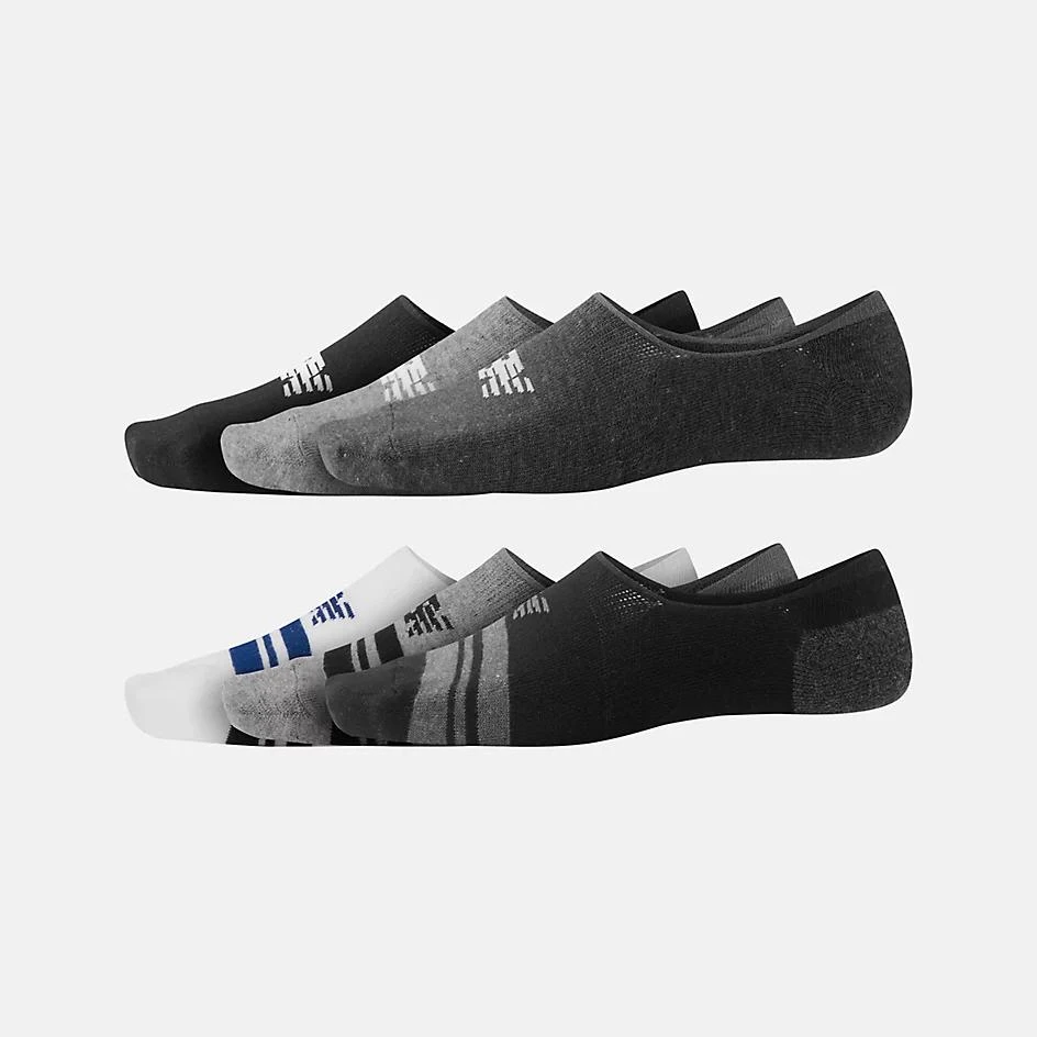 商品New Balance|Ultra Low No Show Socks 6 Pack,价格¥124,第1张图片