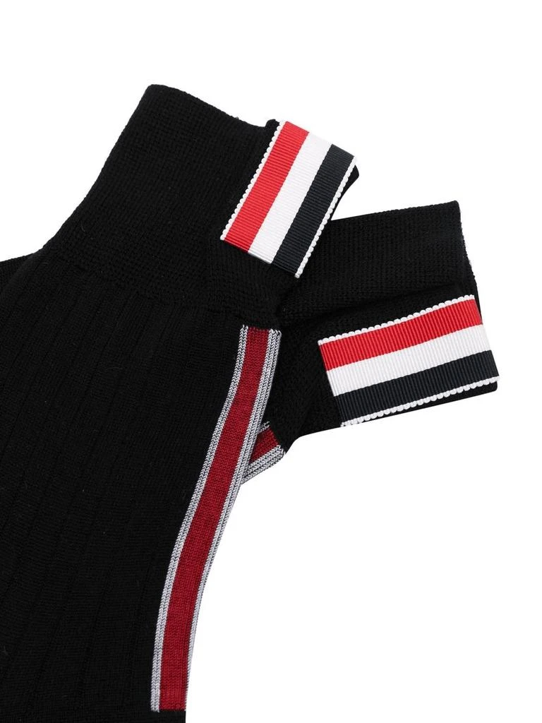 商品Thom Browne|THOM BROWNE grosgrain-trim ankle socks,价格¥983,第2张图片详细描述
