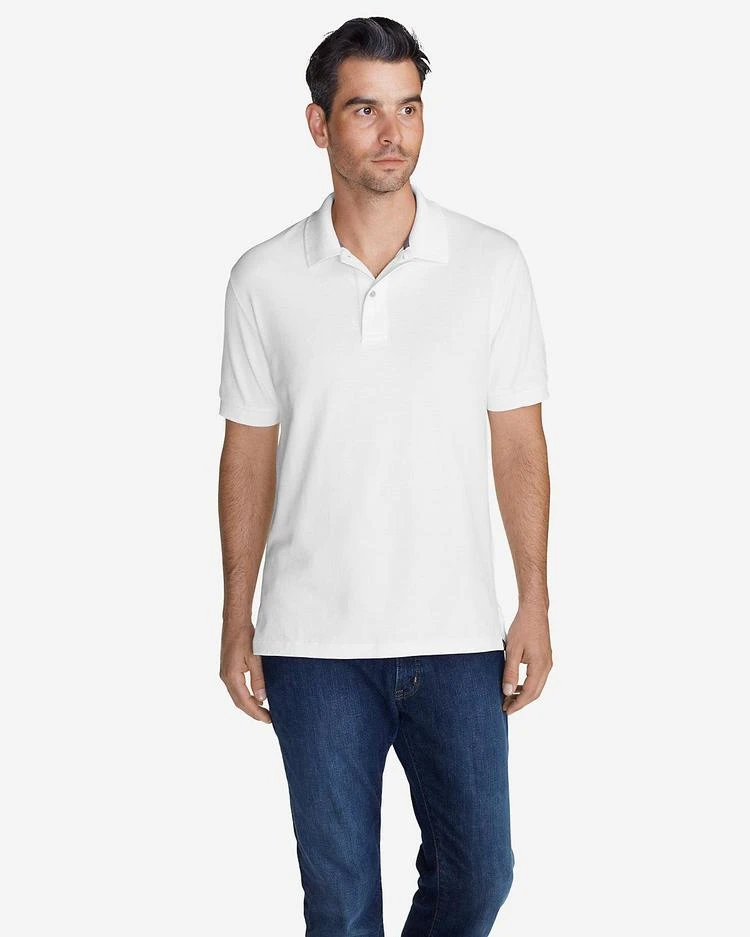 商品Eddie Bauer|Men's Field Short-Sleeve Polo衫,价格¥149,第1张图片