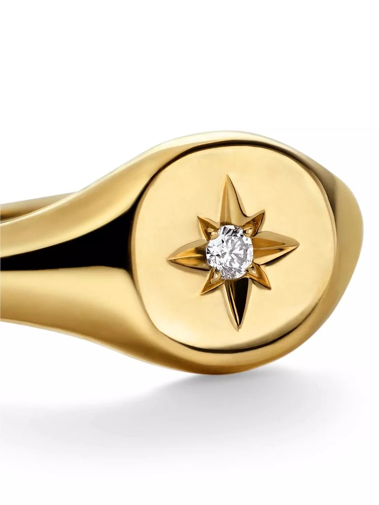 Cable Collectibles Starset Pinky Ring In 18K Yellow Gold 商品