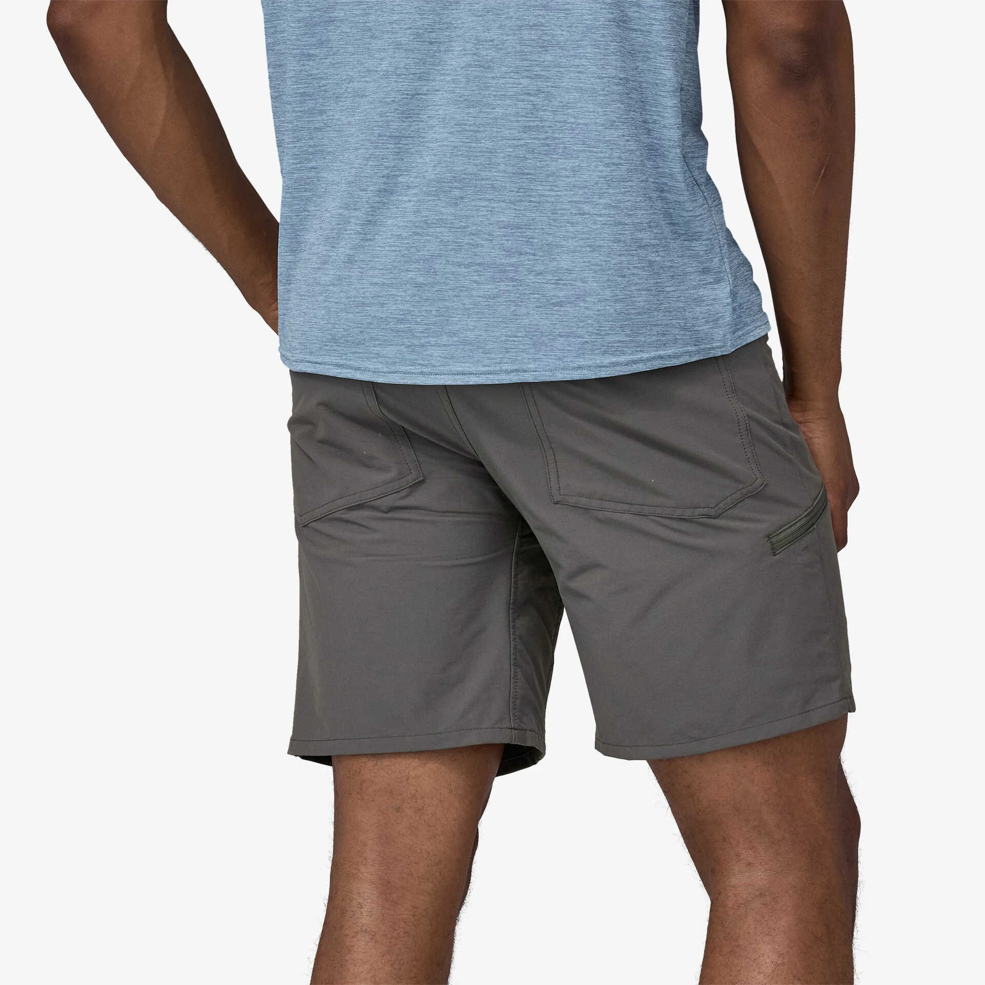 商品[国内直发] Patagonia|patagonia巴塔哥尼亚 Men's Quandary Shorts 纯色直筒带大口袋中腰8\"休闲短裤 男款,价格¥659,第11张图片详细描述