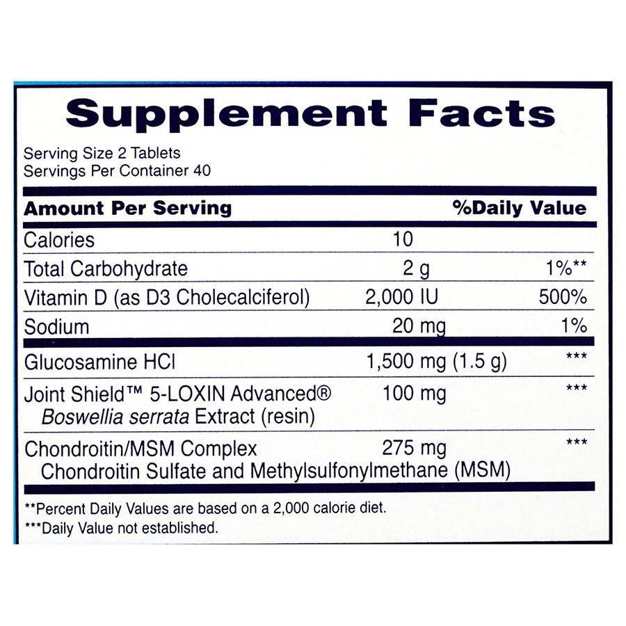 商品Osteo Bi-Flex|Joint Health with Vitamin D, Triple Strength Coated Tablets,价格¥246,第2张图片详细描述