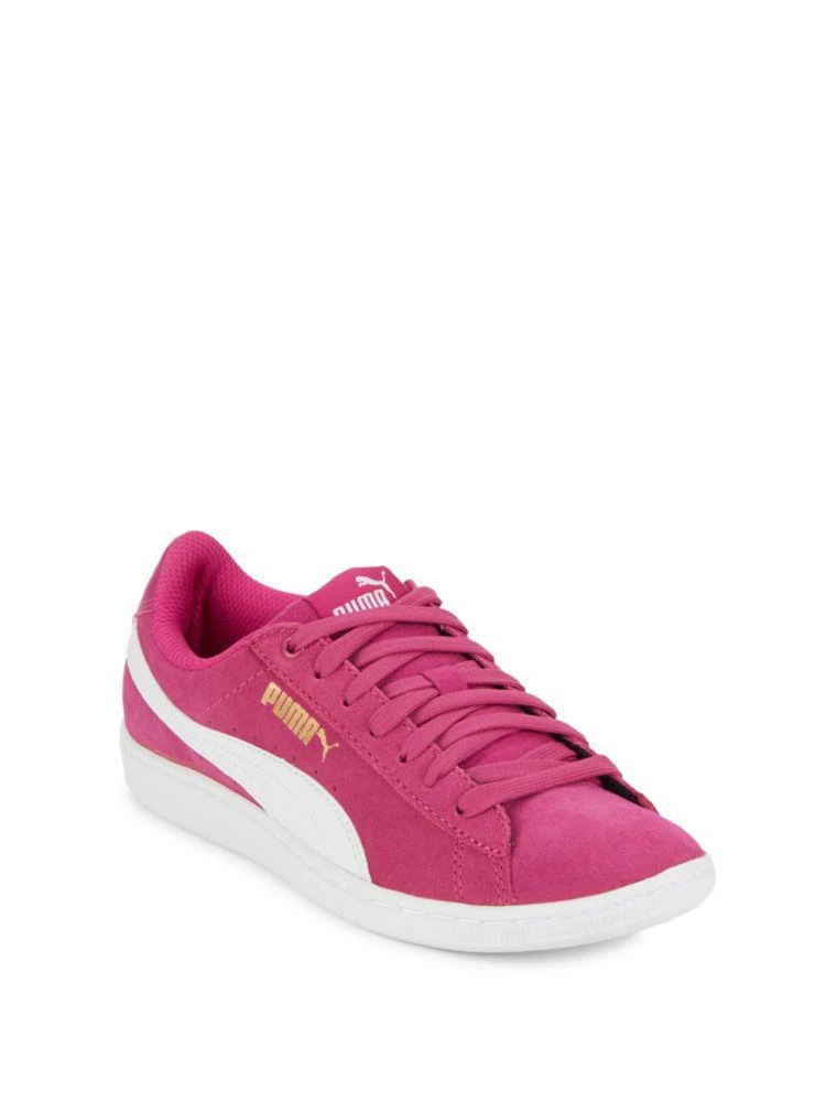 商品Puma|Vikky Sfoam Leather Sneakers,价格¥236,第1张图片