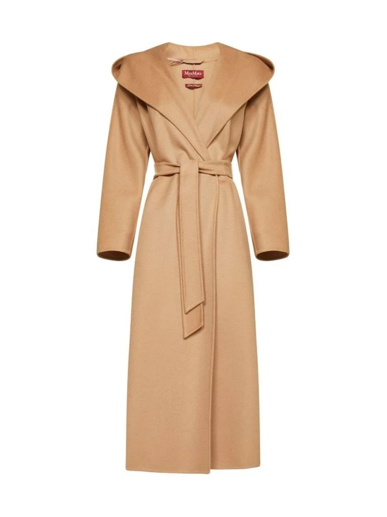 商品Weekend Max Mara|Max mara studio women's beige other materials coat,价格¥6733,第1张图片