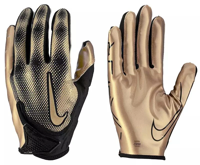 商品NIKE|Nike Adult Vapor Jet Metallic 7.0 Football Gloves,价格¥459,第1张图片