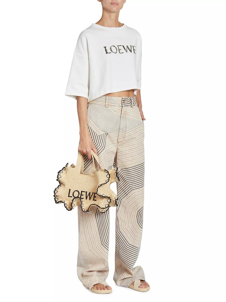 Loewe LOEWE x Paula's Ibiza Baggy Swirled Jeans - Pants
