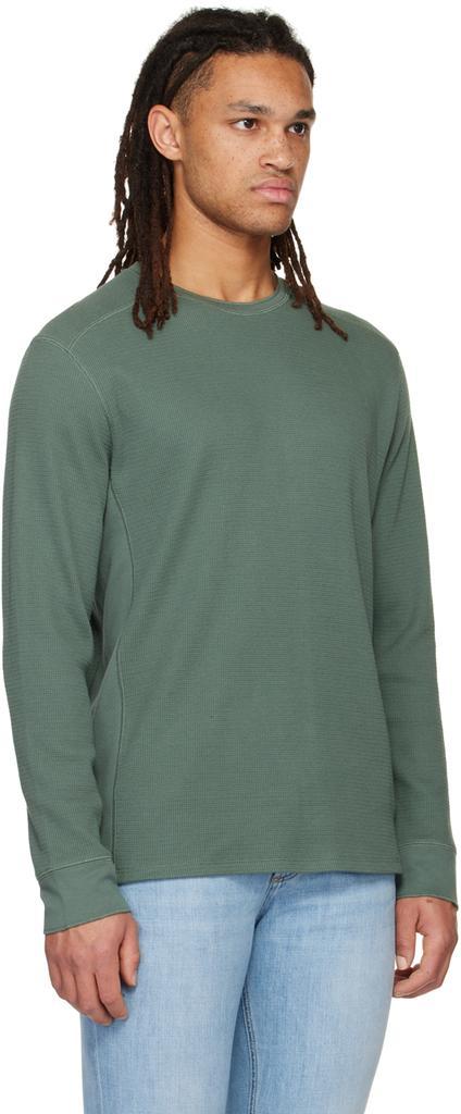 商品Vince|Khaki Thermal Long Sleeve T-Shirt,价格¥1349,第4张图片详细描述
