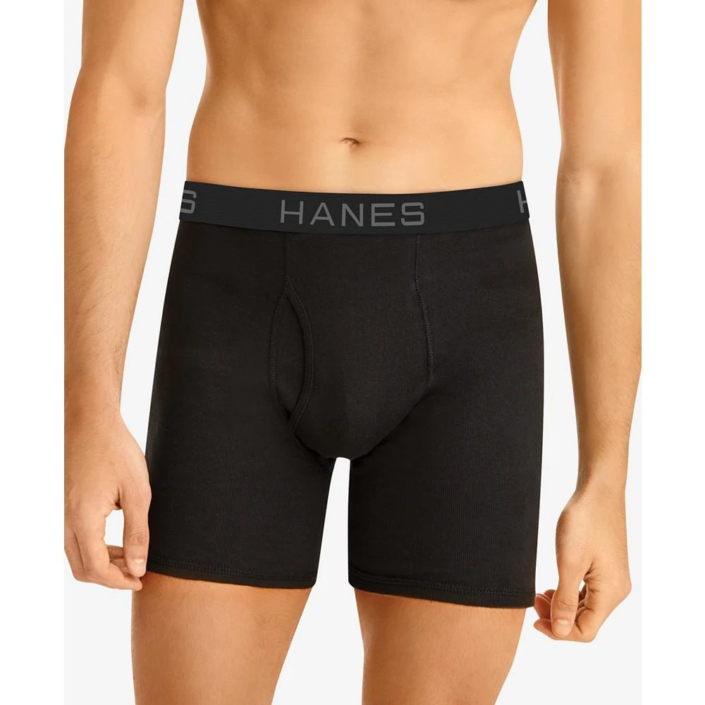 商品Hanes|Men's 5+1 Bonus Pk. ComfortSoft® Solid Boxer Briefs,价格¥188,第2张图片详细描述