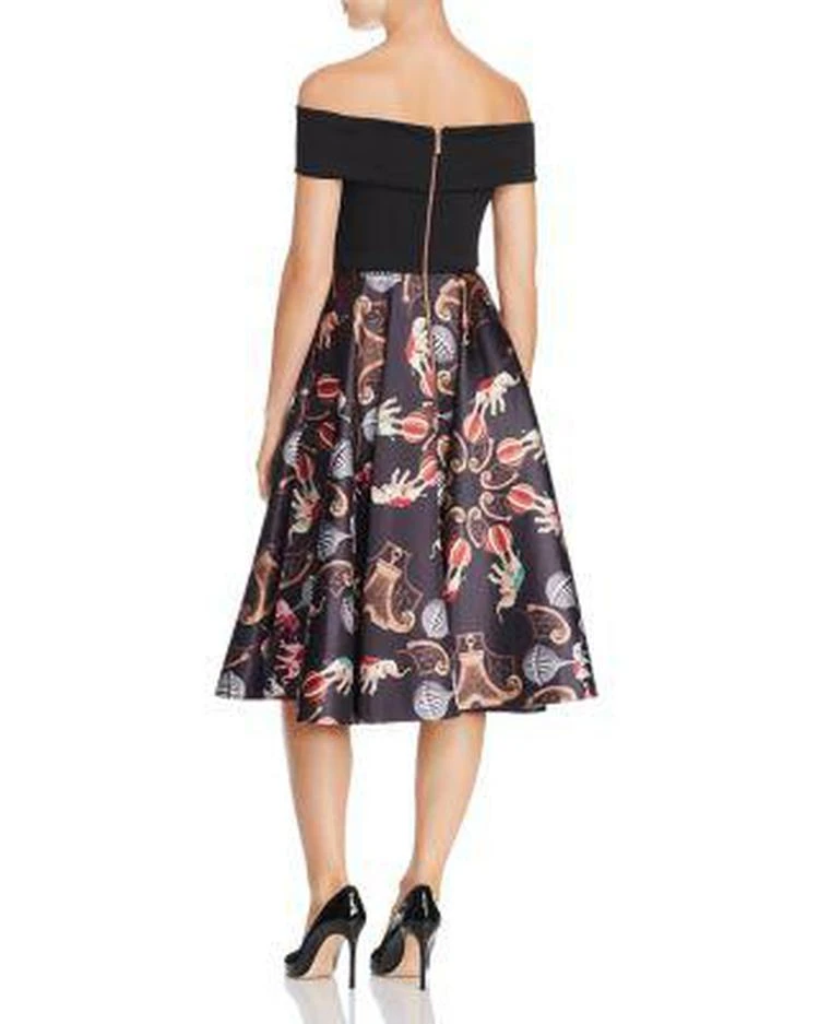 商品Ted Baker London|露肩中长裙– 100%独家贩售,价格¥1547,第2张图片详细描述