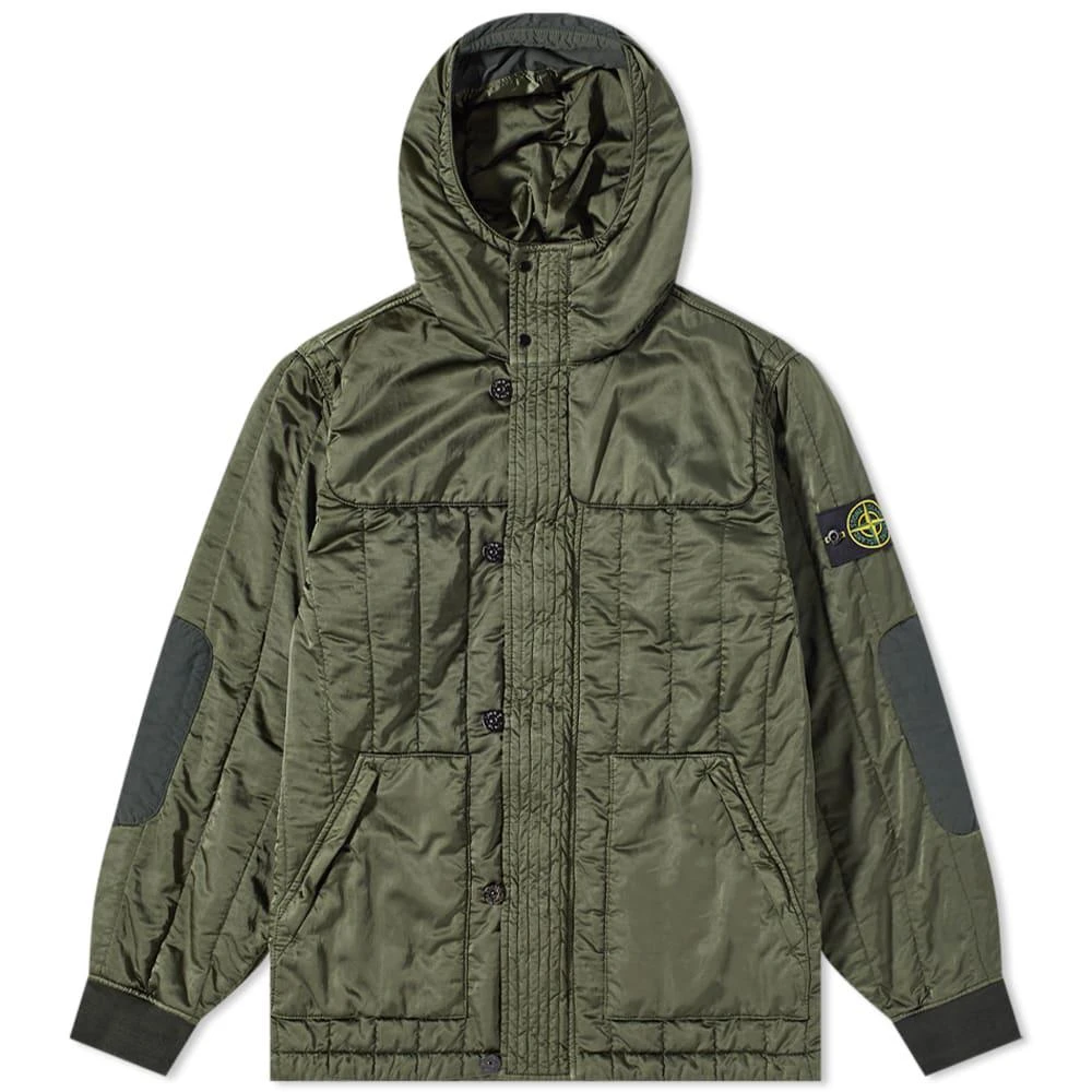 商品Stone Island|Stone Island Nylon Raso Quilted Jacket,价格¥5333,第1张图片