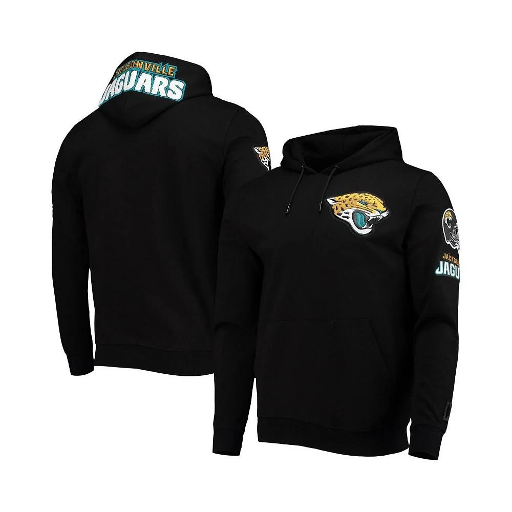 商品Pro Standard|Men's Black Jacksonville Jaguars Logo Pullover Hoodie,价格¥562,第1张图片