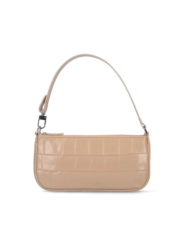 商品by FAR|By Far Rachel Embossed Zipped Shoulder Bag,价格¥1627,第1张图片