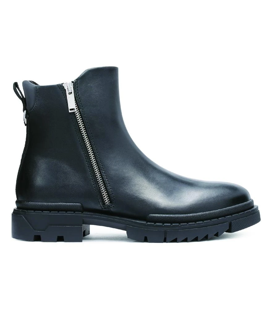 商品Karl Lagerfeld Paris|MEN'S LEATHER DOUBLE ZIP LUG SOLE BOOT,价格¥831,第2张图片详细描述