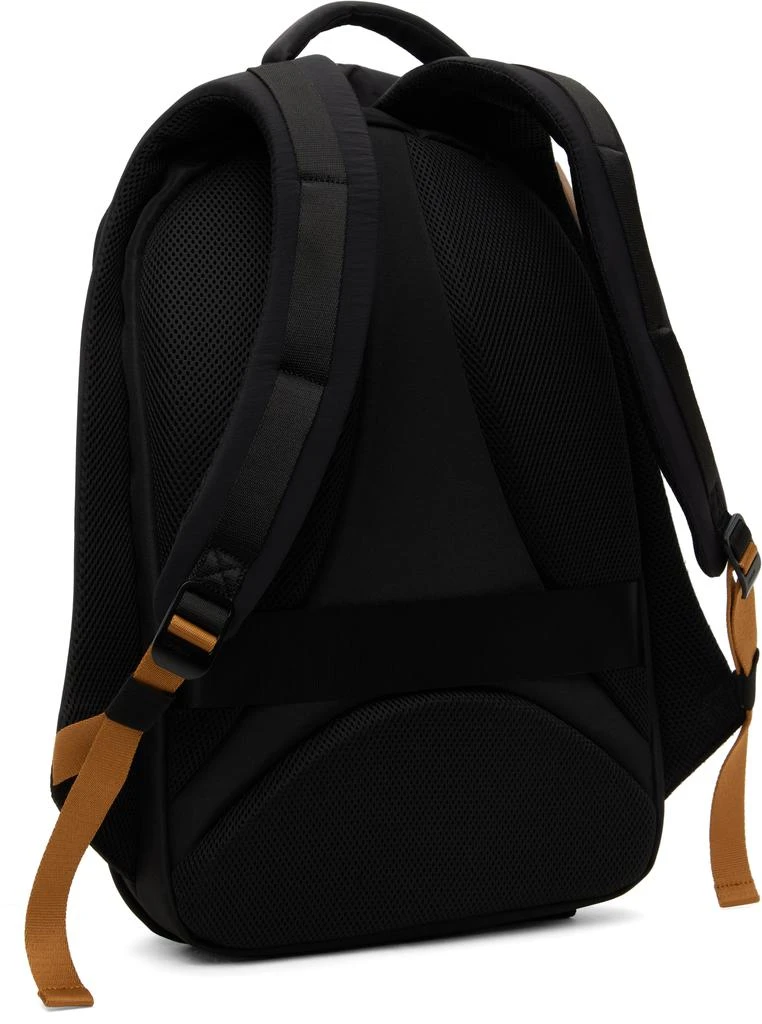 商品Côte & Ciel|Black Isar M Smooth Colour Accent Backpack,价格¥2114,第3张图片详细描述