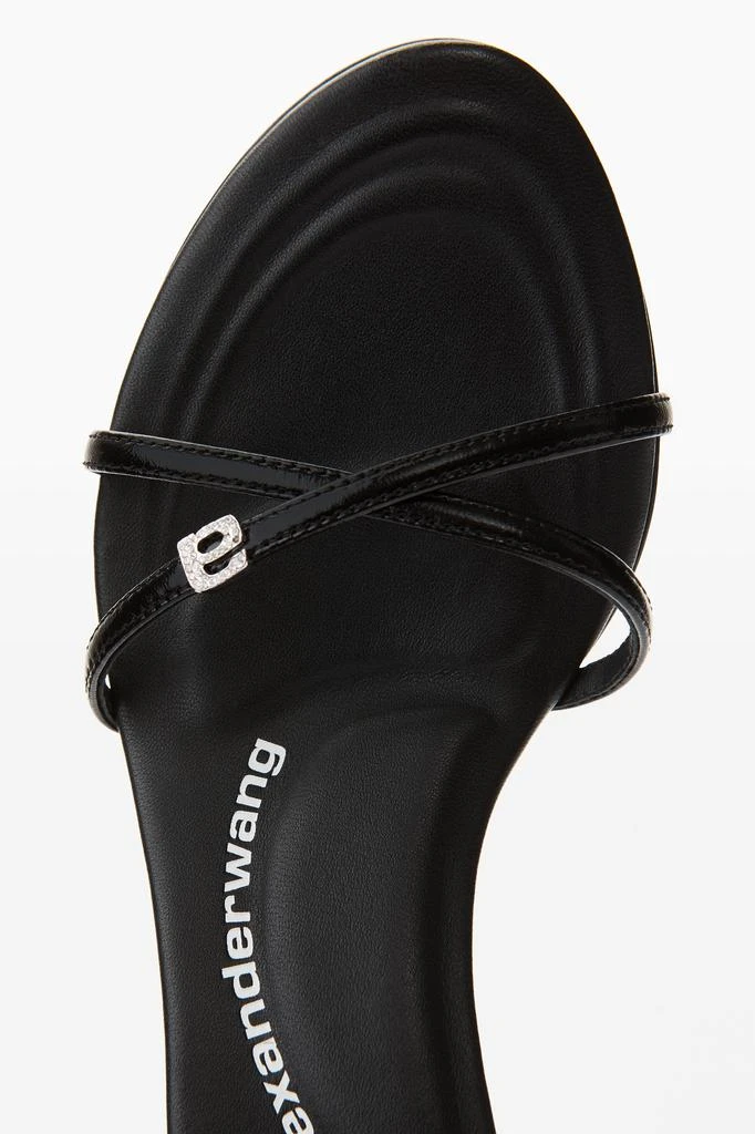 商品Alexander Wang|DAHLIA 50 SANDAL IN CAPRETTO,价格¥1700,第2张图片详细描述