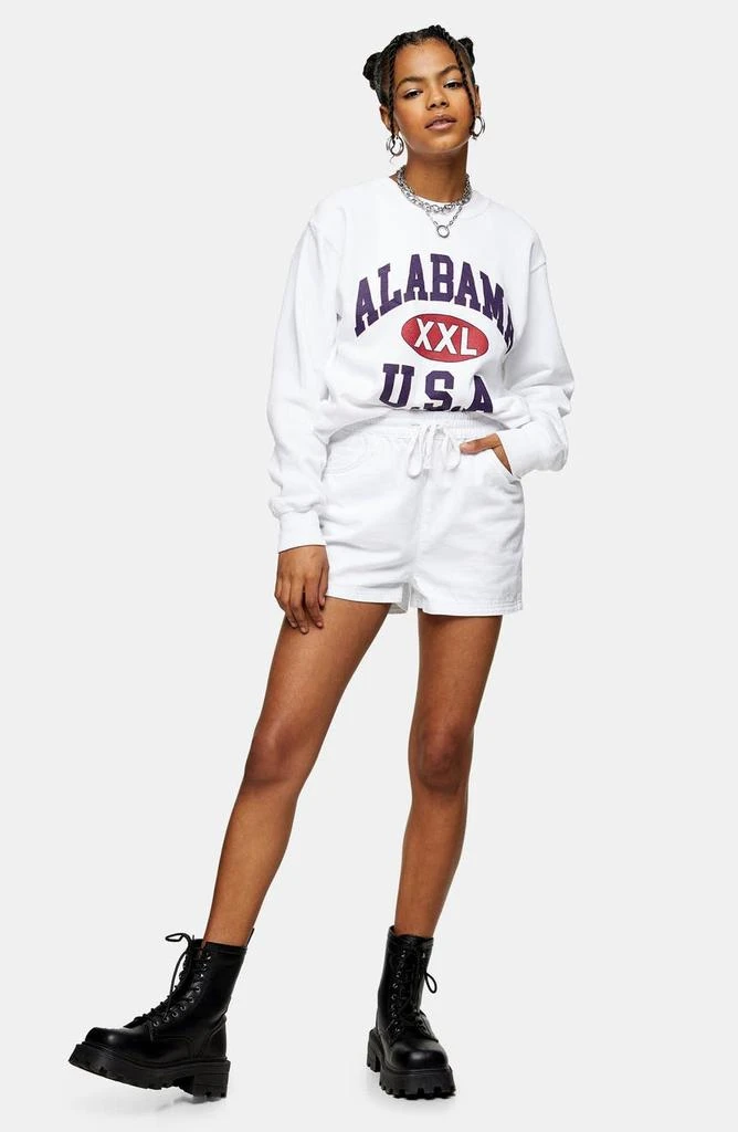 商品Topshop|Millie Pull-On Shorts,价格¥82,第4张图片详细描述