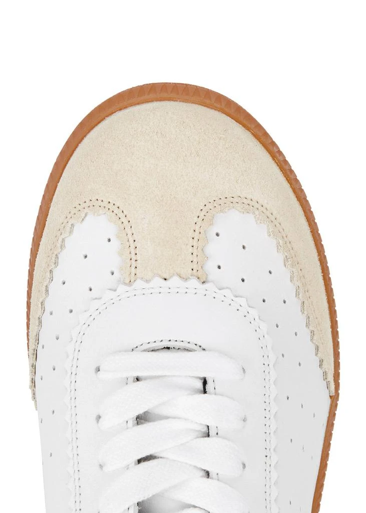 商品Isabel Marant|Bryce white leather sneakers,价格¥3040,第4张图片详细描述