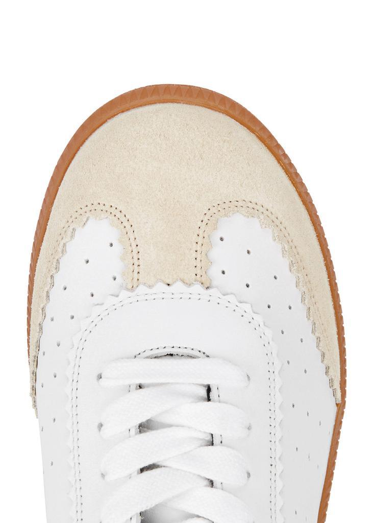 商品Isabel Marant|Bryce white leather sneakers,价格¥2595,第6张图片详细描述