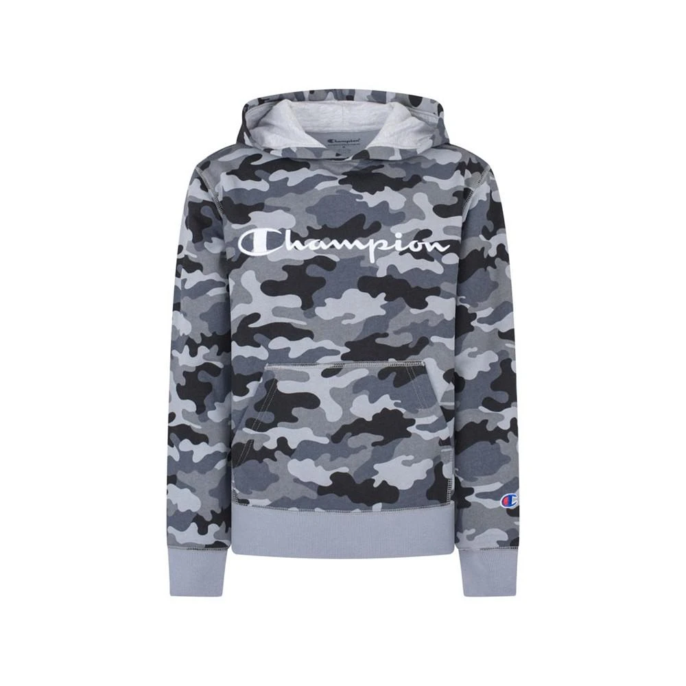 商品CHAMPION|Little Boys All Over Print Camo Signature Fleece Hoodie,价格¥73,第1张图片