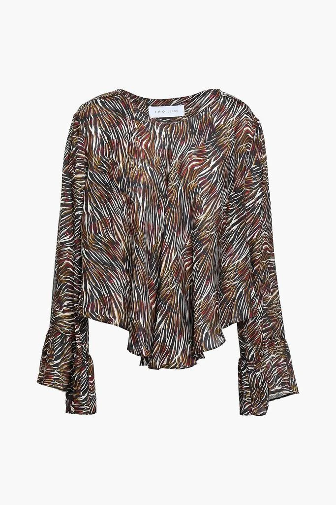 商品IRO|Tildana zebra-print silk blouse,价格¥829,第3张图片详细描述