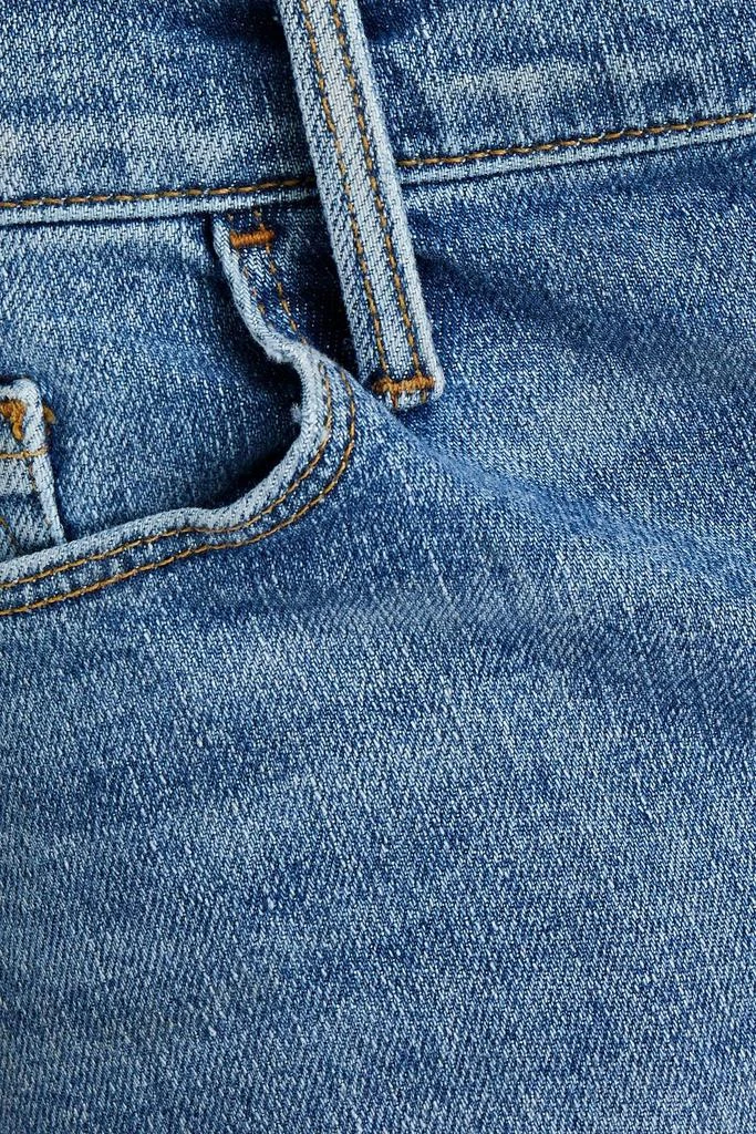 商品FRAME|Le Cut Off frayed denim shorts,价格¥817,第2张图片详细描述