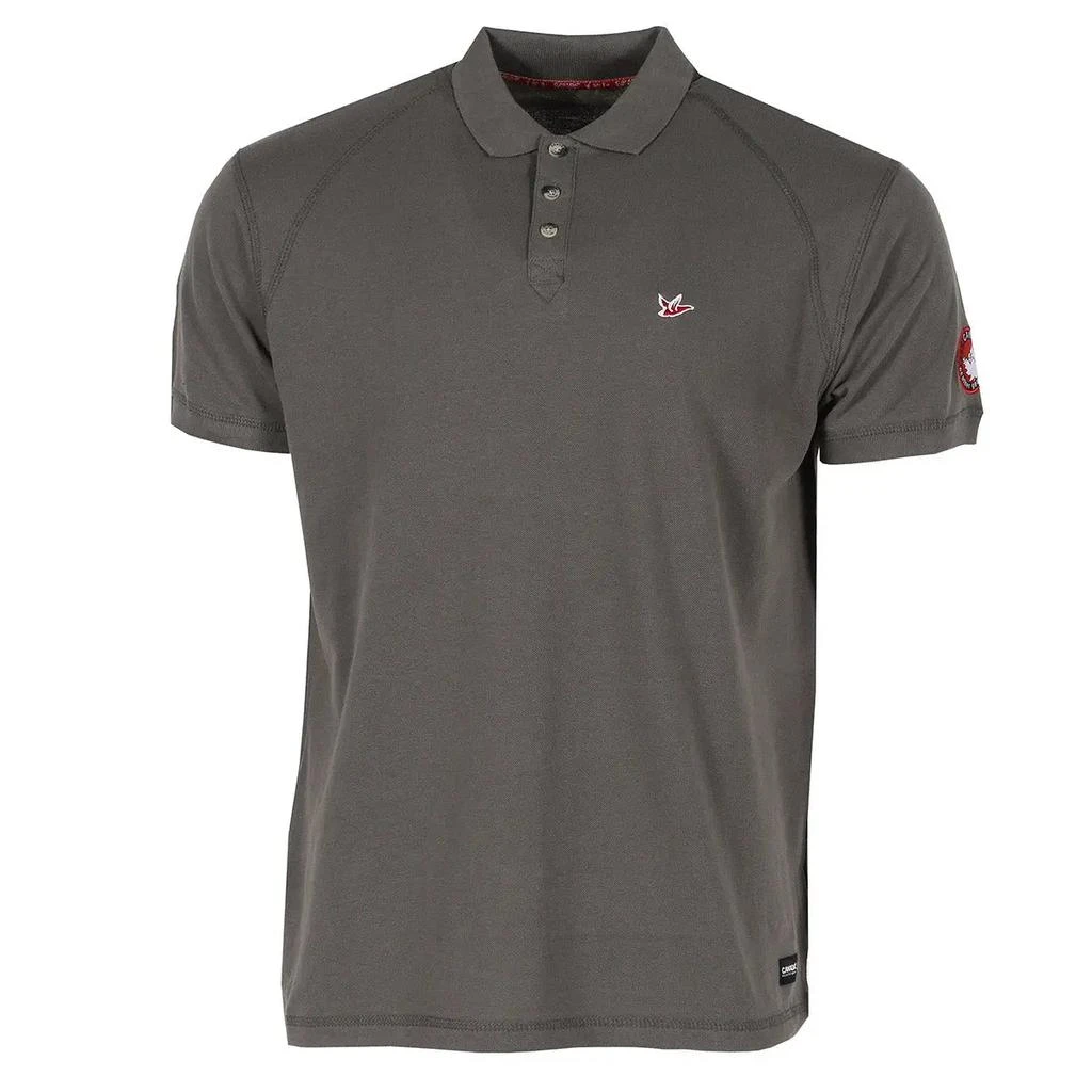 商品Canada Weather Gear|Canada Weather Gear Men's Pique Polo with Ribbed Collar and Cuff,价格¥99,第4张图片详细描述