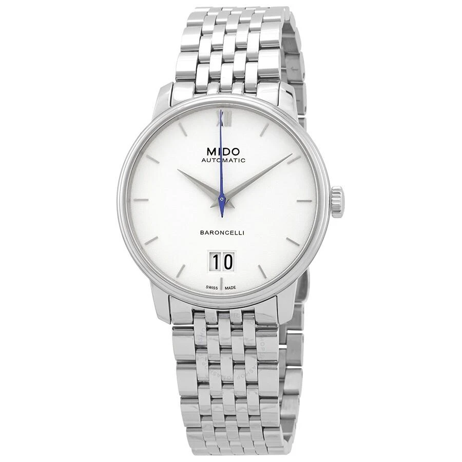 商品MIDO|Baroncelli III Automatic White Dial Men's Watch M0274261101800,价格¥5271,第1张图片