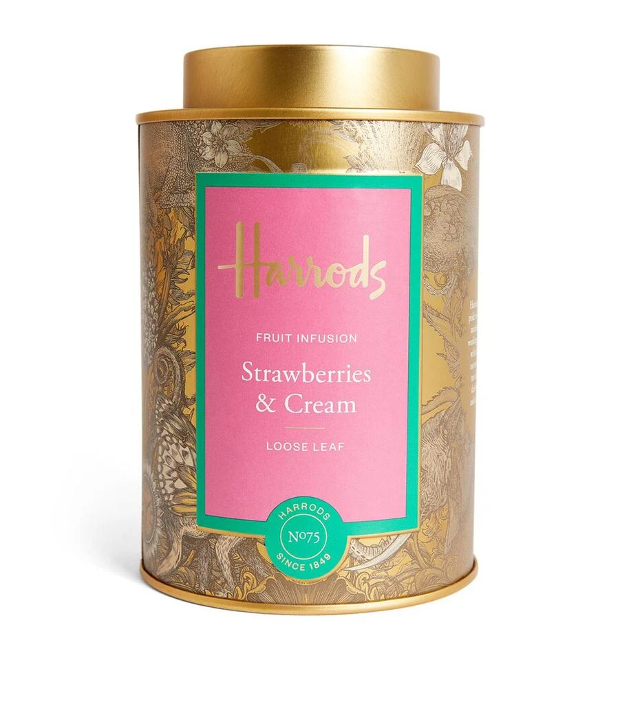 商品Harrods|No. 75 Strawberries & Cream Loose Leaf Tea (125g),价格¥132,第1张图片