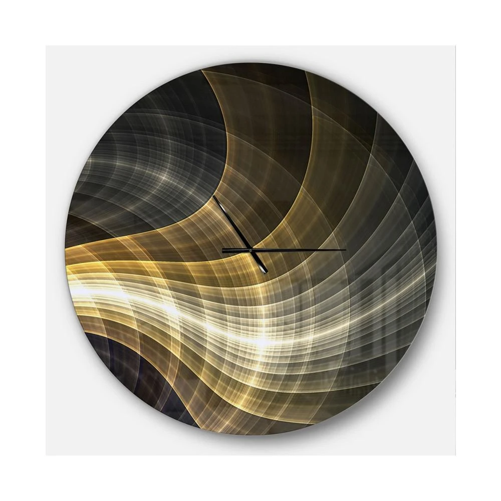 商品Design Art|Designart Oversized Modern Round Metal Wall Clock - 36 x 36,价格¥2456,第1张图片