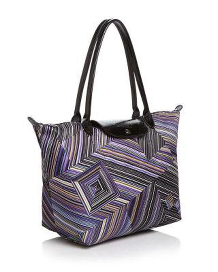 商品Longchamp|Op Art 大号托特包,价格¥1388,第4张图片详细描述