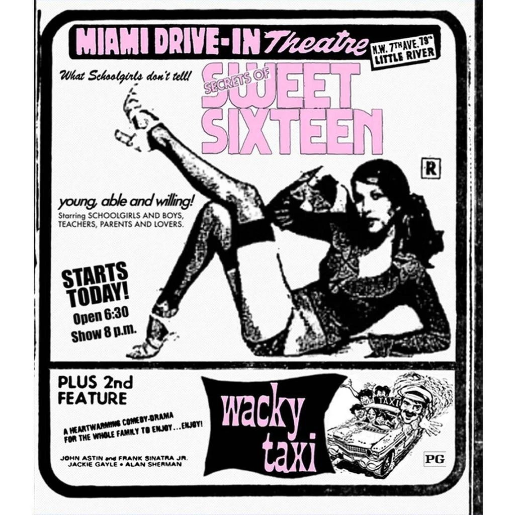 商品Arrow Video|Secrets Of Sweet Sixteen / Wacky Taxi,价格¥185,第1张图片