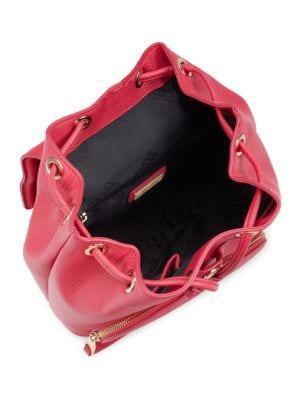 商品Versace|Leather Backpack,价格¥1458-¥1823,第5张图片详细描述