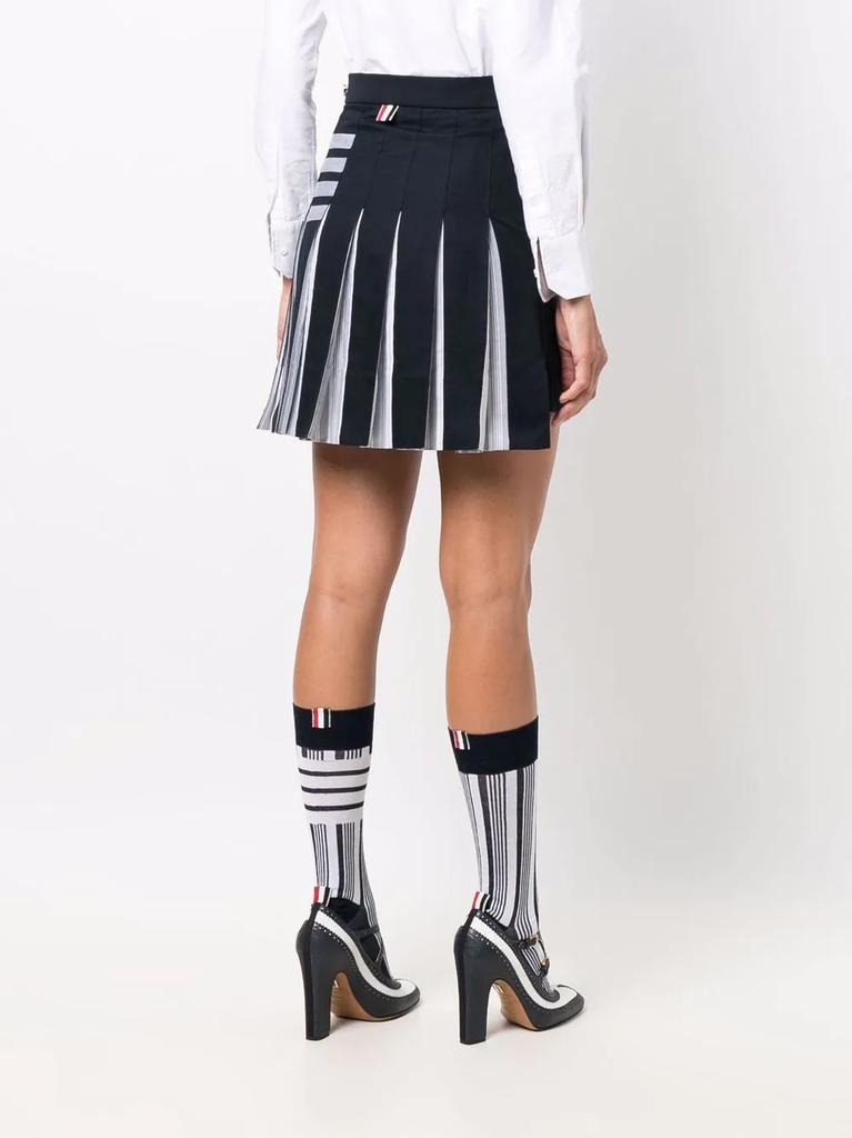 THOM BROWNE 4-Bar pleated skirt商品第3张图片规格展示