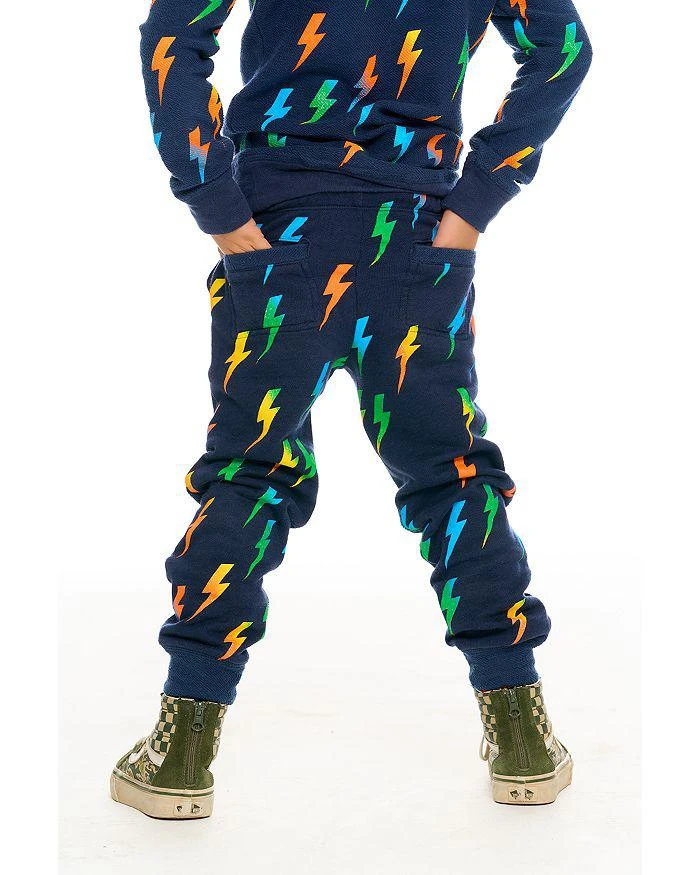 商品Chaser|Boys' Lightning Bolt Jogger Pants - Little Kid,价格¥347,第2张图片详细描述