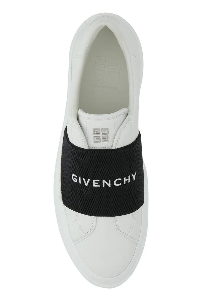 商品Givenchy|White leather New City slip ons,价格¥4512,第3张图片详细描述