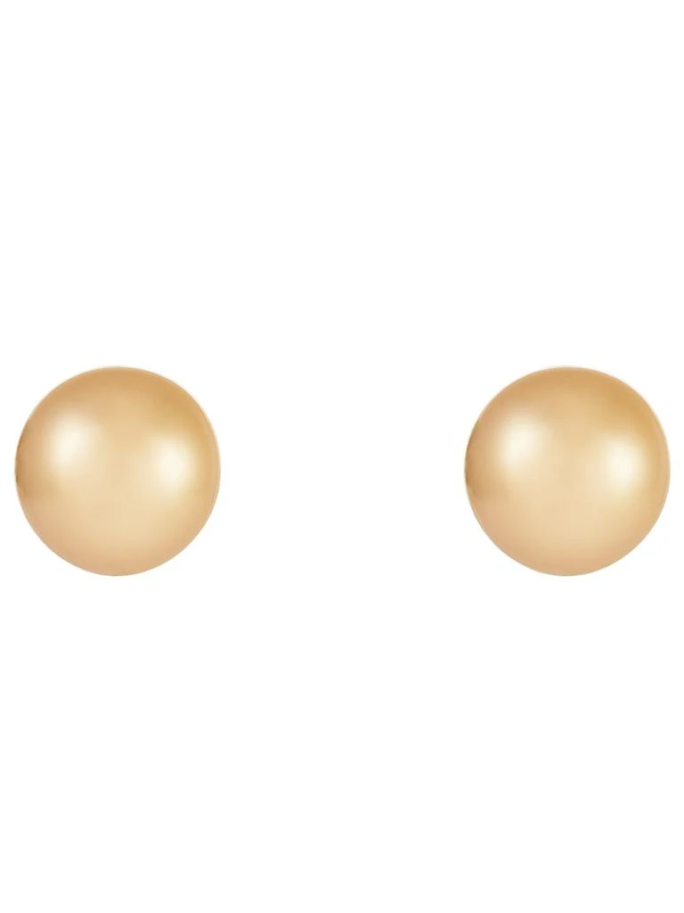 商品Splendid Pearls|14k Yellow Gold 11mm South Sea Pearl Earrings,价格¥6435,第2张图片详细描述