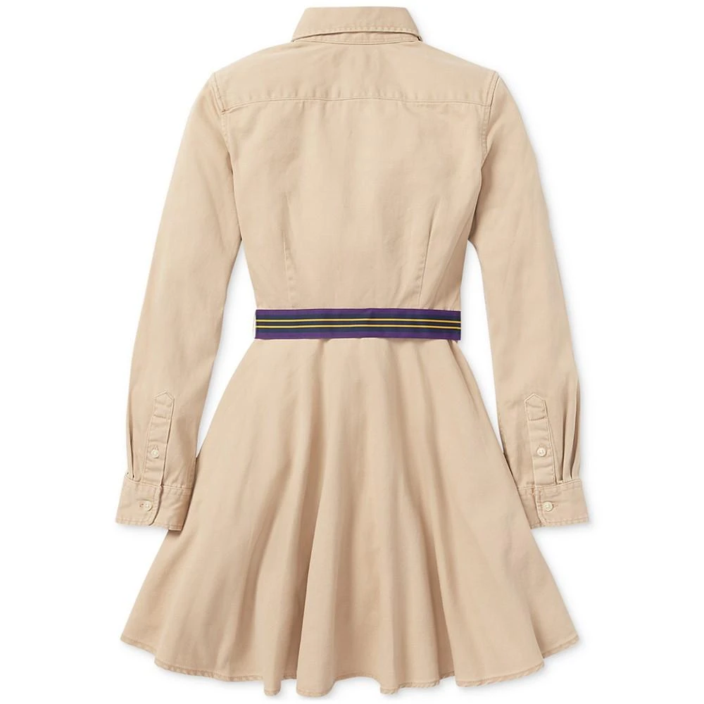 商品Ralph Lauren|女大童纯棉衬衫连衣裙,价格¥541,第4张图片详细描述
