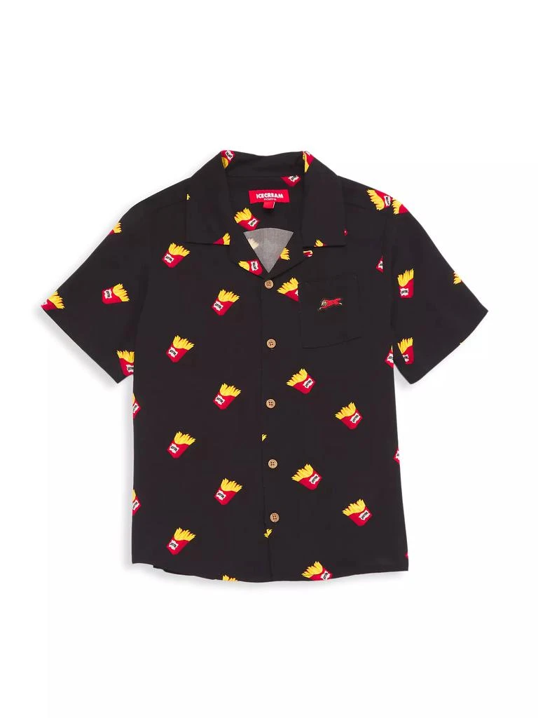 商品Icecream|Little Boy's &amp; Boy's Super Size Short-Sleeve Shirt,价格¥470,第1张图片