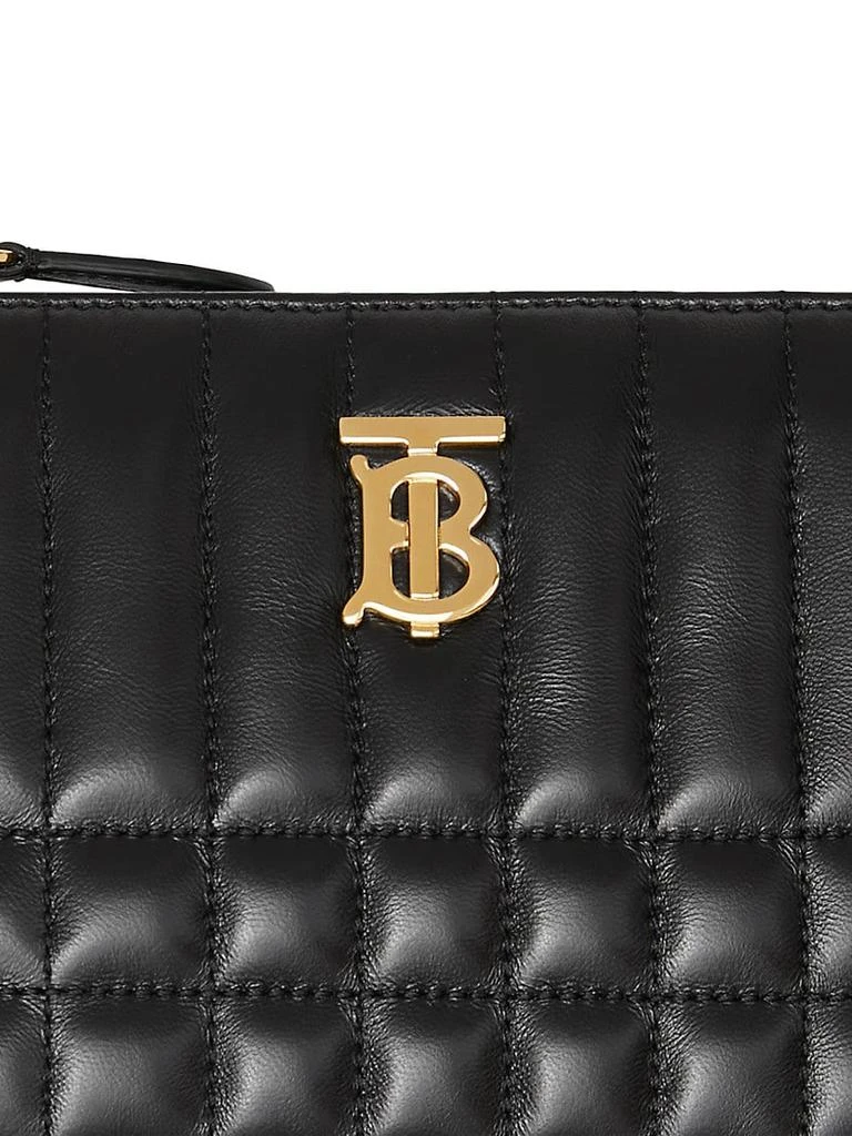 Lola Quilted Leather Twin Pouch-On-Strap 商品