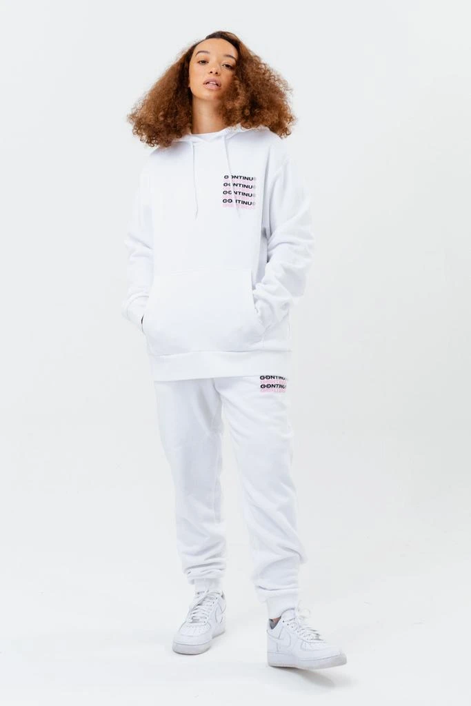 商品CONTINU8 ADULTS|CONTINU8 ADULT WHITE JOGGERS,价格¥74,第5张图片详细描述